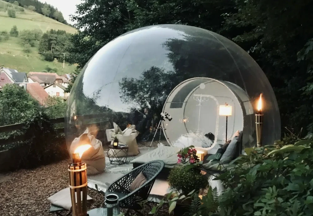 tent bubble room