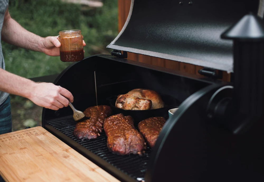 wood pellet smoker and grill